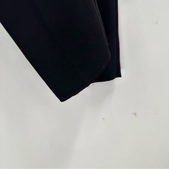 Max Mara Studio Size 10 Black Crepe Tapered Leg Casual Pants - Picture 3 of 12
